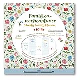Familien Wochenplaner Flowers 2019- Eine Woche auf einen Blick, Familienplaner, Kalender für die ge livre
