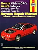 Honda Civic and Cr-V Acura Integra Automotive Repair Manual: 1994-2000 livre