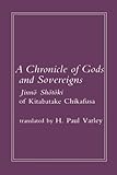 Chronicle of Gods & Sovereigns livre