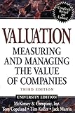 Valuation: Measuring and Managing the Value of Companies University Edition livre