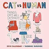 CAT vs HUMAN 2016 Wall Calendar. livre