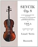 Sevcik Op. 8 For Viola: Changes of Position and Preparatory Scale Studies. livre