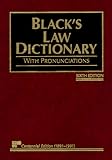 Black's Law Dictionary livre