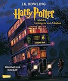 Harry Potter 3 und der Gefangene von Askaban (farbig illustrierte Schmuckausgabe) livre