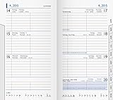 BRUNNEN 1075600 Taschenkalender/Wochen-Sichtkalender Ersatzkalendarium Modell 756 (2 Seiten = 1 Woch livre
