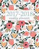 2017-2018 Academic Planner Weekly And Monthly: Calendar Schedule Organizer and Journal Notebook With livre
