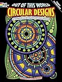 Out of This World Circular Designs Stained Glass Coloring Book livre