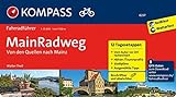 KOMPASS Fahrradführer MainRadweg, Von den Quellen nach Mainz: Fahrradführer mit Stadtplänen und G livre
