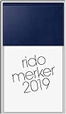 Baier & Schneider 703500338 Tischkalender Merker (1 Seite = 1 Tag, 108 x 201 mm, Miradur-Einband, Ka livre