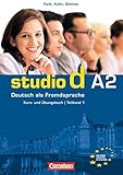 Studio d - Grundstufe: A2: Teilband 1 - Kurs- und Übungsbuch mit Lerner-Audio-CD: Hörtexte der Üb livre