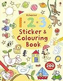 123 Sticker and Colouring Book livre