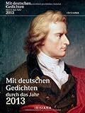 Mit deutschen Gedichten durchs Jahr 2013 Kalender livre