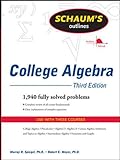 Schaum's Outline of College Algebra, Third Edition livre
