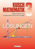 Kusch: Mathematik - Bisherige Ausgabe: Mathematik, Neuausgabe, Bd.3, Differentialrechnung livre