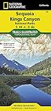 National Geographic Trails Illustrated Map Sequoia/Kings Canyon National Parks California, USA livre