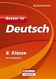 Besser in Deutsch - Gymnasium 8. Klasse (Cornelsen Scriptor - Besser in) livre
