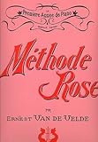 Méthode Rose 1ère année (version traditionnelle) livre
