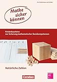 Mathe sicher können: 5./6. Schuljahr - Förderbausteine Natürliche Zahlen: Förderheft für Schül livre