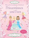 Mein großes Anziehpuppen-Stickerbuch: Prinzessinnen und Feen livre