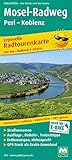 Radwanderkarte Mosel-Radweg, Perl - Koblenz (Livre en allemand) livre