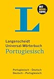 Langenscheidt Universal-Wörterbuch Portugiesisch - mit Tipps für die Reise: Portugiesisch-Deutsch/ livre
