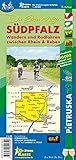 Die Erlebnisregion Südpfalz: Wandern und Radfahren zwischen Rhein & Reben, 1:40000 livre