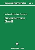 Die gemeinnützige GmbH (GmbH-Musterverträge) livre