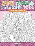 Animal Mandalas Coloring Book | Children Fun Edition 8 livre