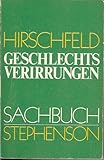 Geschlechtsverirrungen., livre