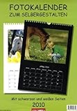 Fotokalender zum Selbermachen schwarz/weiß 2010 livre