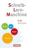 Schreib-Lern-Maschine: 5./6. Schuljahr - Arbeitsheft mit Lösungsheft livre