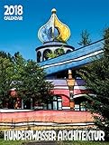 Großer Hundertwasser Architektur Kalender 2018: Das Original livre