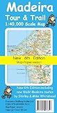 Madeira Tour and Trail Map -paper Version livre