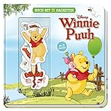 Disney Winnie Puuh: Buch mit 15 Magneten livre
