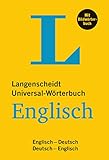 Langenscheidt Universal-Wörterbuch Englisch - mit Bildwörterbuch: Englisch-Deutsch/Deutsch-Englisc livre