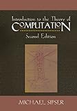 Introduction To The Theory Of Computation livre