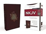 Holy Bible: New King James Version, Thinline, Imitation Leather, Burgundy, Red Letter Edition livre
