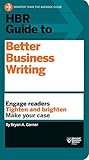 HBR Guide to Better Business Writing livre