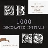 1000 Decorated Initials (Agile Rabbit Editions) livre