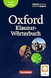 Oxford Klausur-Wörterbuch - Ausgabe 2018: B1-C1 - Wörterbuch Englisch-Deutsch/Deutsch-Englisch: Mi livre