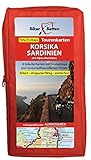 Tourenkarten Set Korsika Sardinien mit Alpes Maritimes (FolyMaps): 1:250 000 livre