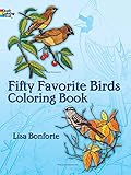 Fifty Favorite Birds Coloring Book livre