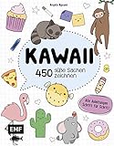 Kawaii - 450 süße Sachen zeichnen: Alle Anleitungen Schritt für Schritt livre