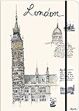 London: Large Travel Journal livre