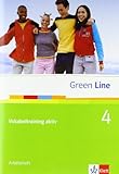 Green Line 4: Vokabeltraining aktiv 4, Arbeitsheft Klasse 8 (Green Line. Bundesausgabe ab 2006) livre