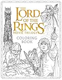 The Lord of the Rings Movie Trilogy Coloring Book livre