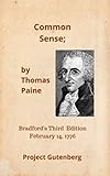 Common Sense by Thomas Paine (English Edition) livre