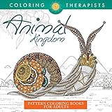 Animal Kingdom Coloring Patterns - Pattern Coloring Books For Adults livre