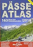 PÄSSE ATLAS 2018: 163 Pässe und Panoramastraßen livre