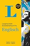 Langenscheidt Schulwörterbuch Pro Englisch - Buch und App: Englisch-Deutsch / Deutsch-Englisch (Lan livre